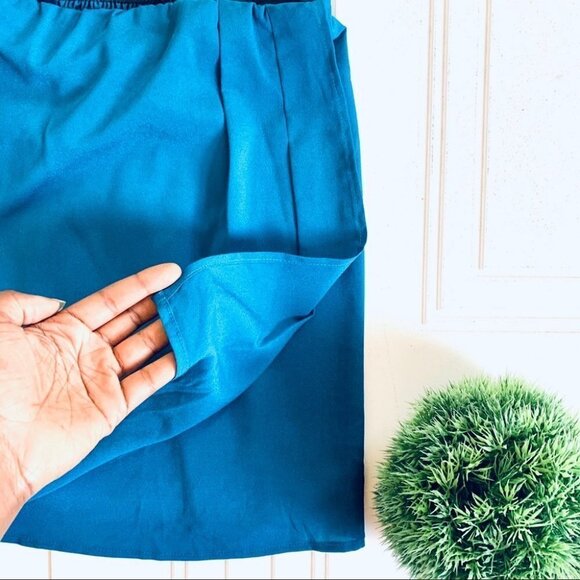 FINAL TOUCH Green emerald mini summer skirt  size small - Picture 3 of 5